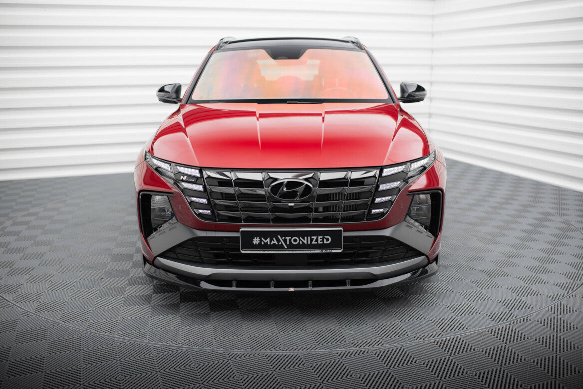 Cup Spoilerlippe Front Ansatz V.1 für Hyundai Tucson N-Line   Maxton Design