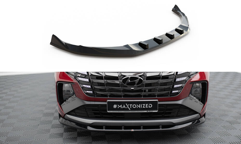 Cup Spoilerlippe Front Ansatz V.1 für Hyundai Tucson N-Line   Maxton Design