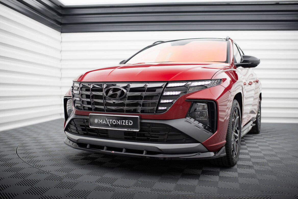 Cup Spoilerlippe Front Ansatz V.1 für Hyundai Tucson N-Line   Maxton Design