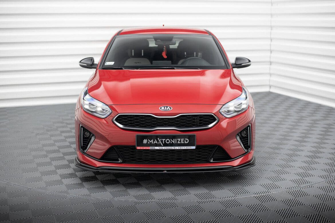 Cup Spoilerlippe Front Ansatz V.1 für Kia ProCeed GT   Maxton Design