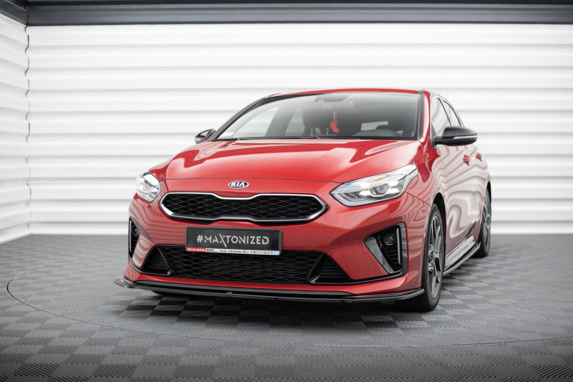 Cup Spoilerlippe Front Ansatz V.1 für Kia ProCeed GT   Maxton Design