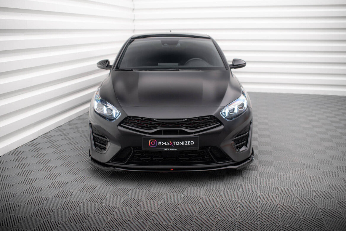Cup Spoilerlippe Front Ansatz V.1 für Kia Proceed GT Facelift   Maxton Design