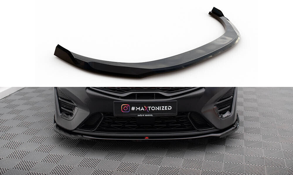 Cup Spoilerlippe Front Ansatz V.1 für Kia Proceed GT Facelift   Maxton Design