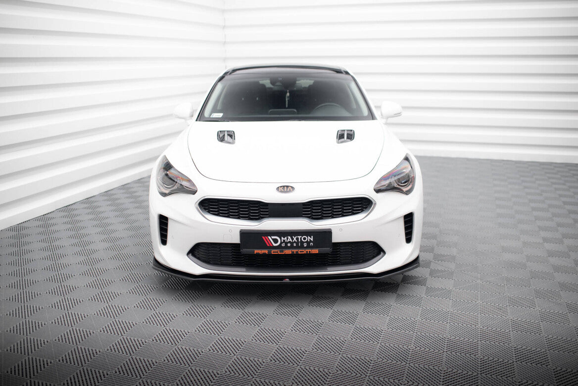 Cup Spoilerlippe Front Ansatz V.1 für Kia Stinger GT / GT-Line   Maxton Design