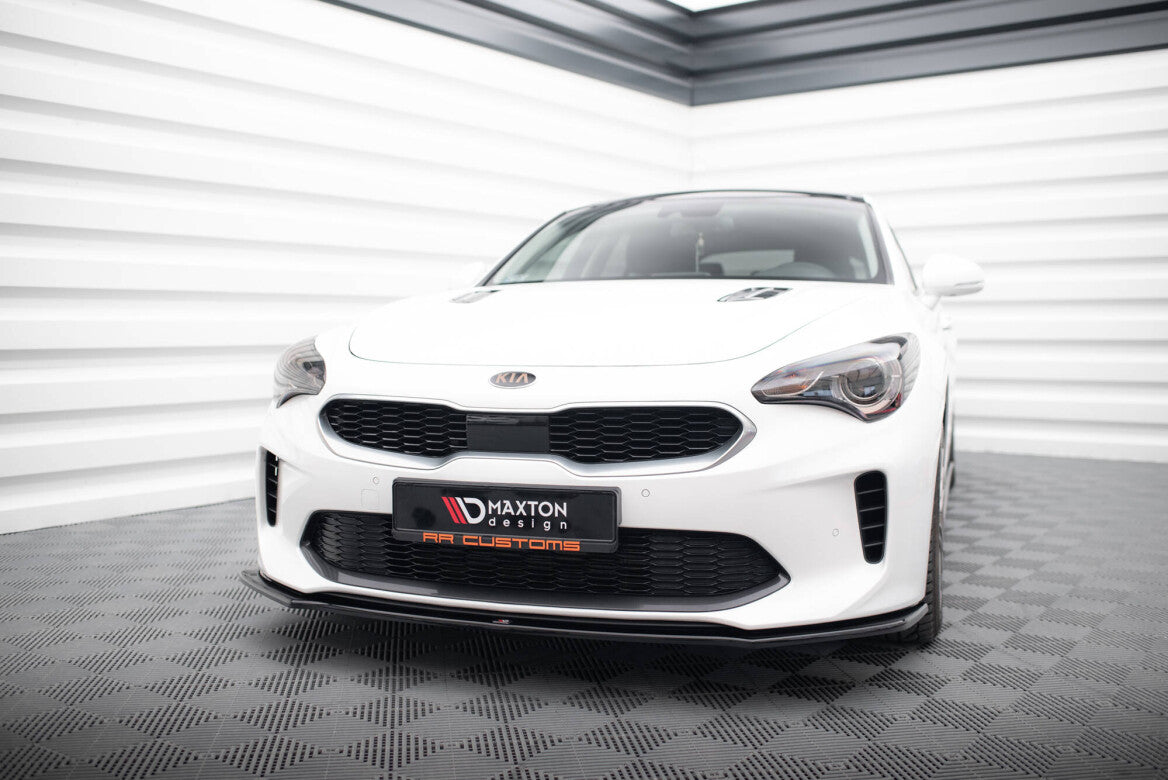 Cup Spoilerlippe Front Ansatz V.1 für Kia Stinger GT / GT-Line   Maxton Design