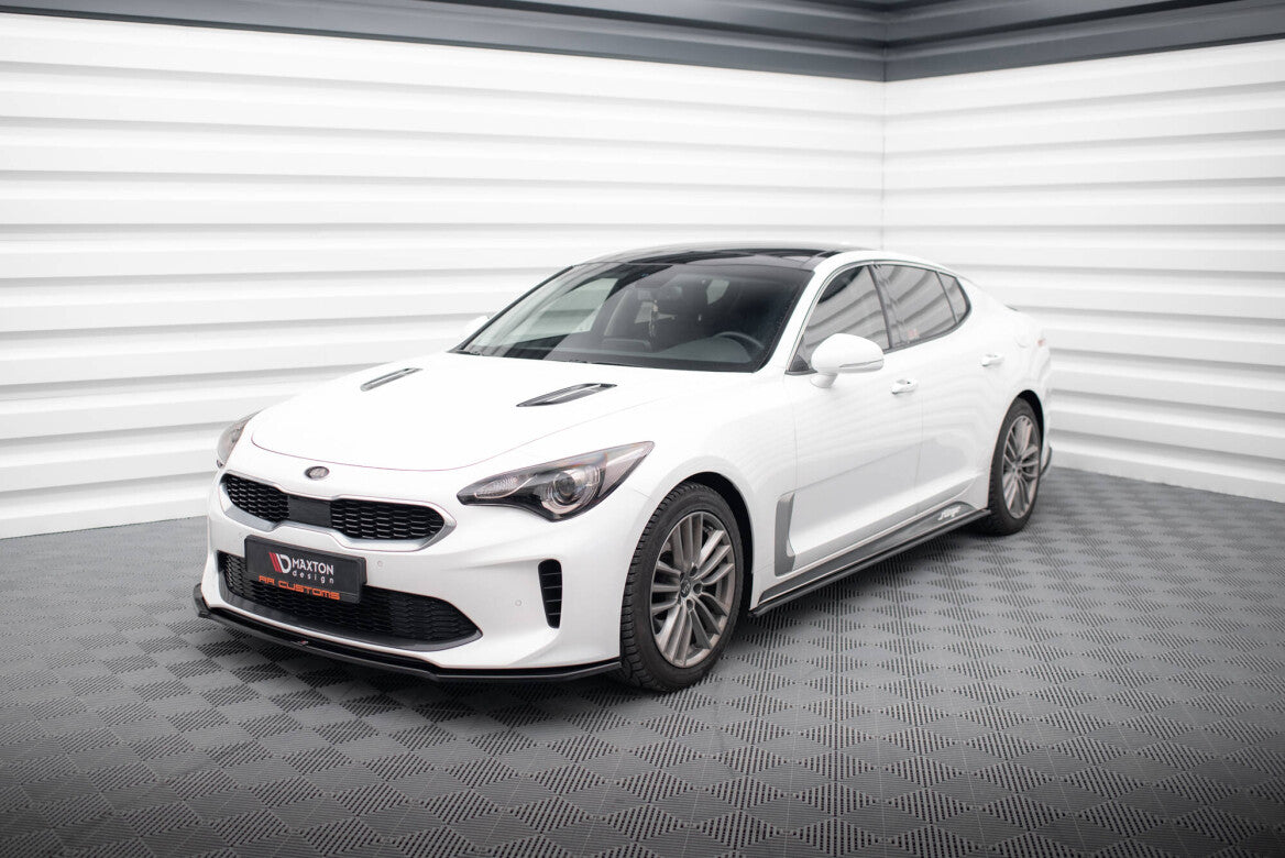Cup Spoilerlippe Front Ansatz V.1 für Kia Stinger GT / GT-Line   Maxton Design