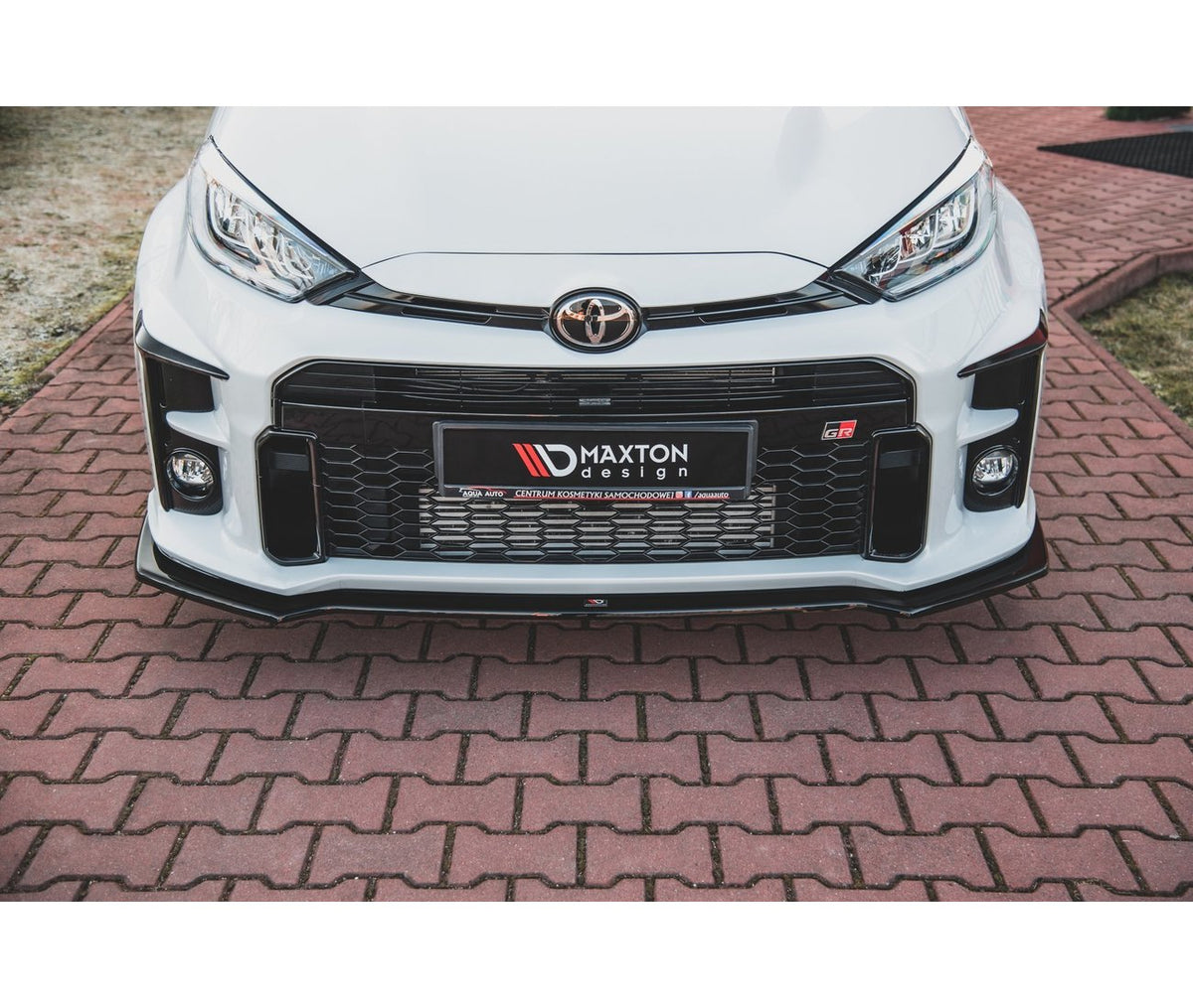 Cup Spoilerlippe V.1 für Toyota GR Yaris   Maxton Design