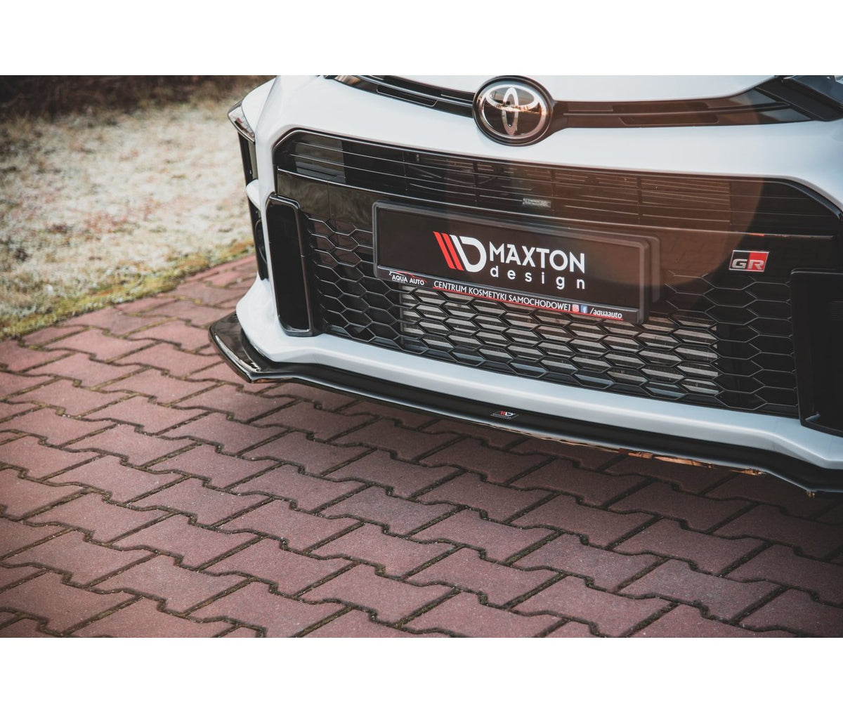 Cup Spoilerlippe V.1 für Toyota GR Yaris   Maxton Design