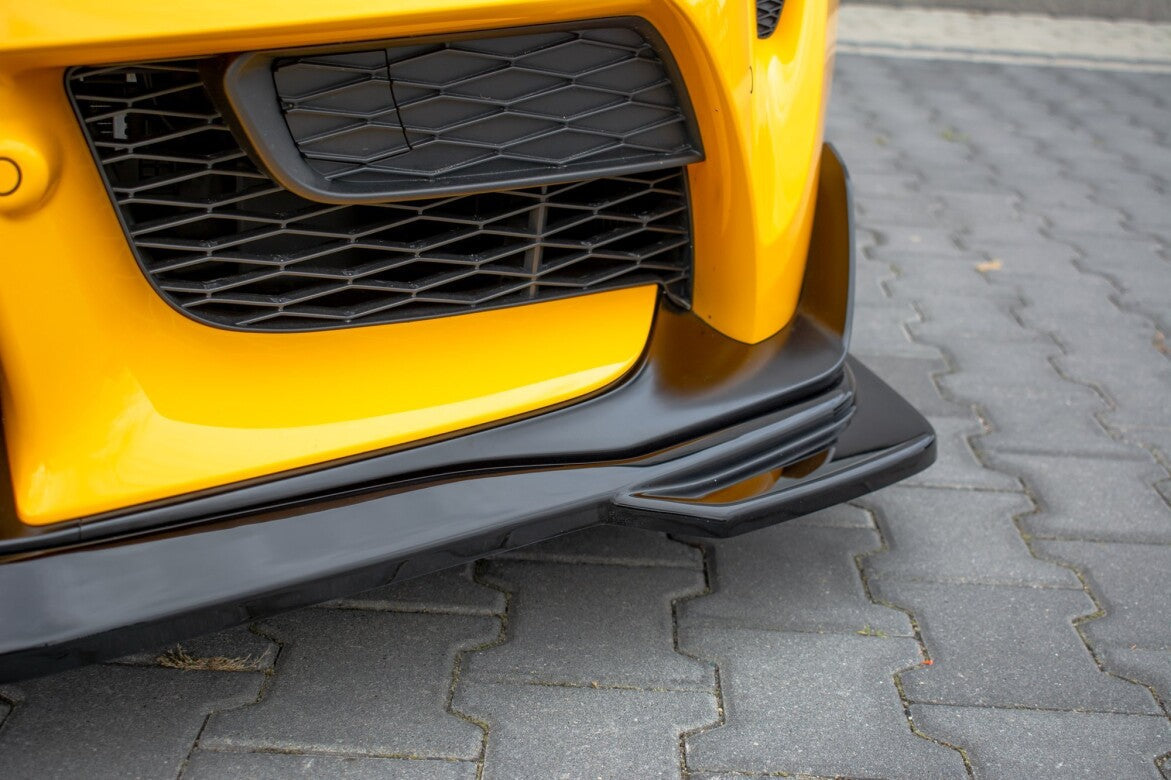 Cup Spoilerlippe Front Ansatz V.1 für Toyota Supra Mk5   Maxton Design