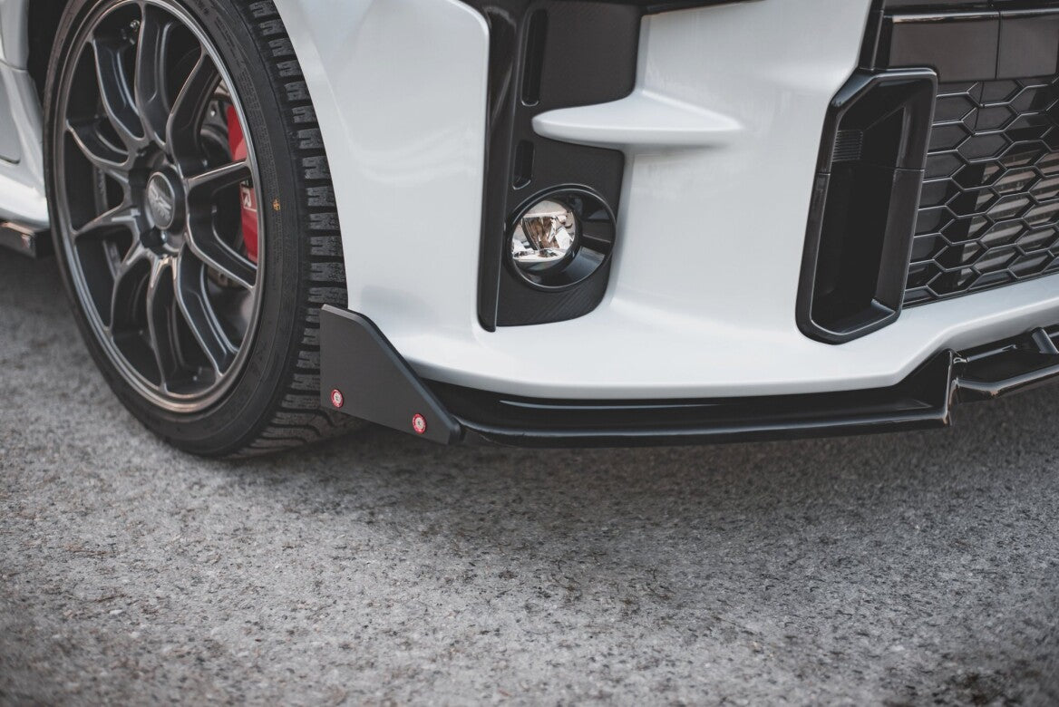 Cup Spoilerlippe Front Ansatz V.2 +Flaps für Toyota GR Yaris Mk4   Maxton Design