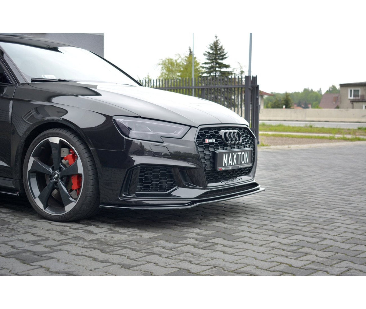 Cup Spoilerlippe V.2 für Audi RS3 8V FL Sportback   Maxton Design