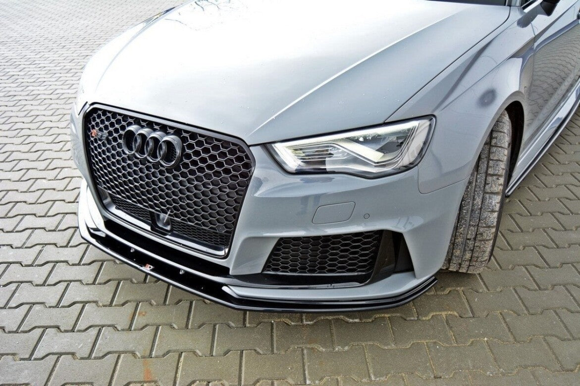Cup Spoilerlippe Front Ansatz V.2 für Audi RS3 8V Sportback   Maxton Design
