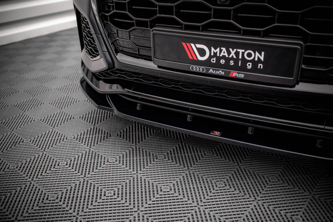 Cup Spoilerlippe Front Ansatz V.2 für Audi RSQ8   Maxton Design