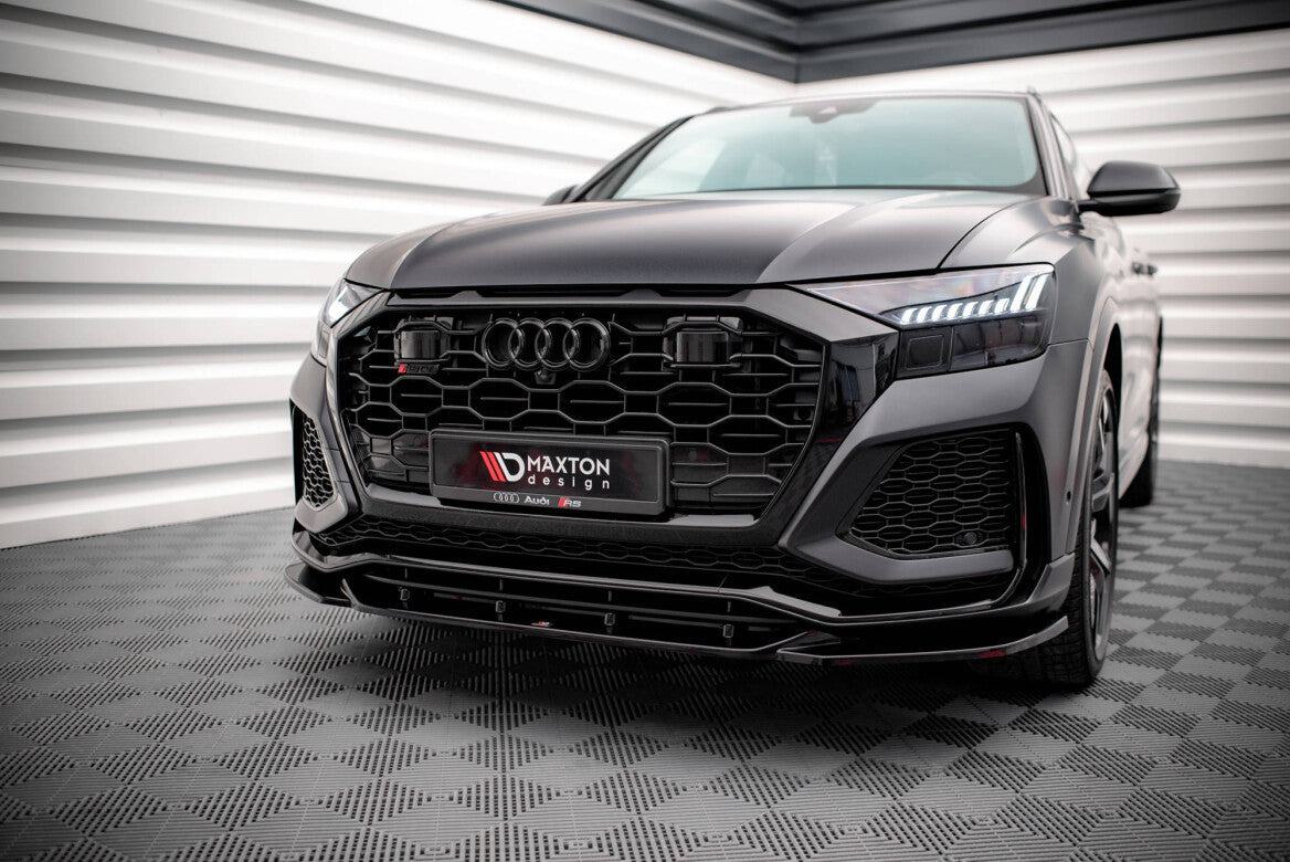 Cup Spoilerlippe Front Ansatz V.2 für Audi RSQ8   Maxton Design