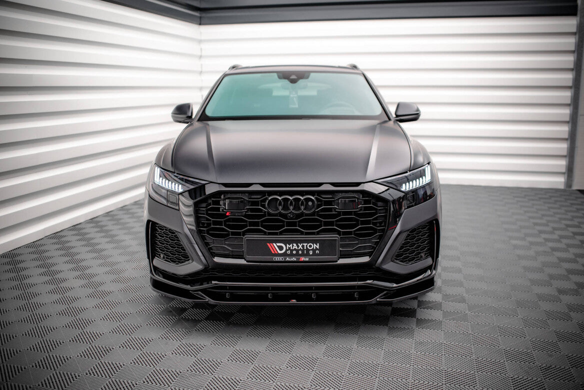 Cup Spoilerlippe Front Ansatz V.2 für Audi RSQ8   Maxton Design