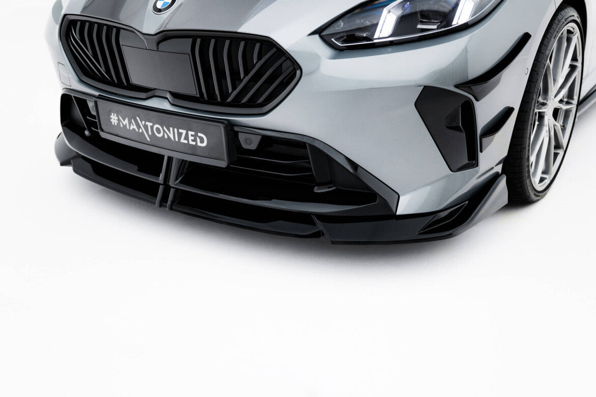 Cup Spoilerlippe Front Ansatz V.2 für BMW M135i / 1 M-Paket F70   Maxton Design