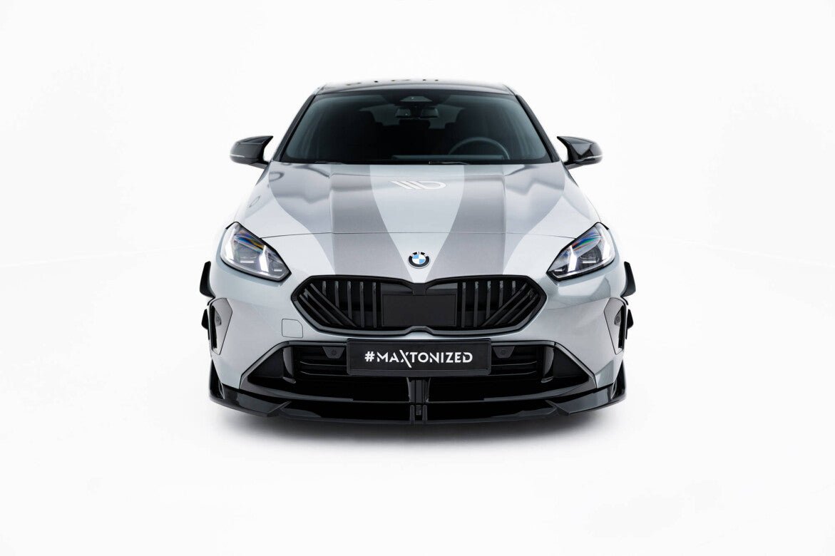 Cup Spoilerlippe Front Ansatz V.2 für BMW M135i / 1 M-Paket F70   Maxton Design