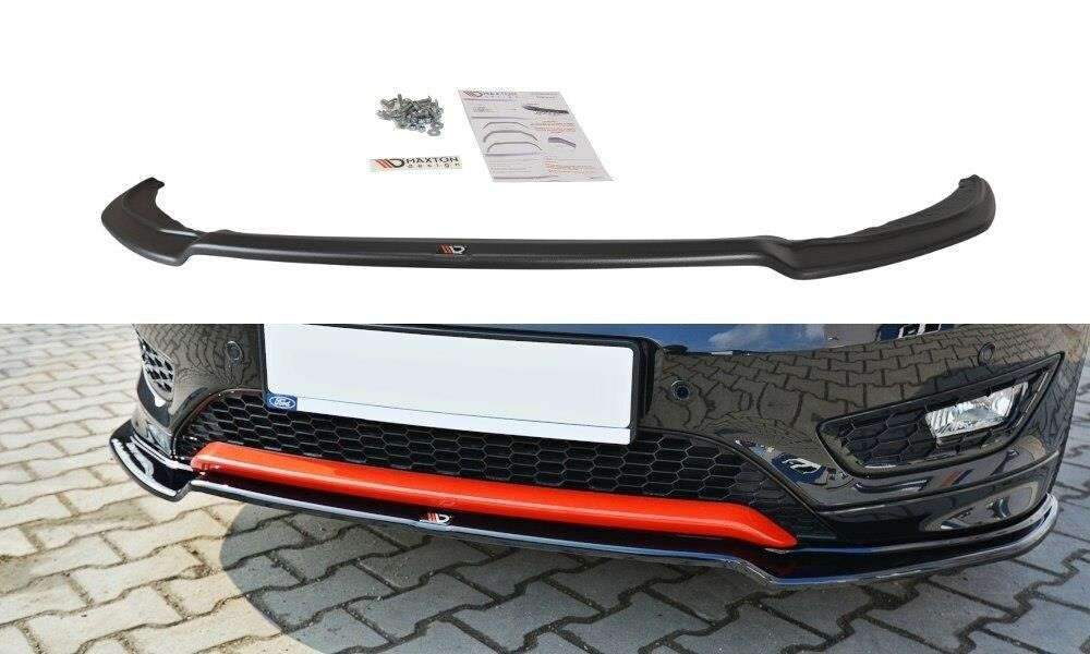 Cup Spoilerlippe Front Ansatz V.2 für Ford Focus ST-Line Mk3 FL   Maxton Design