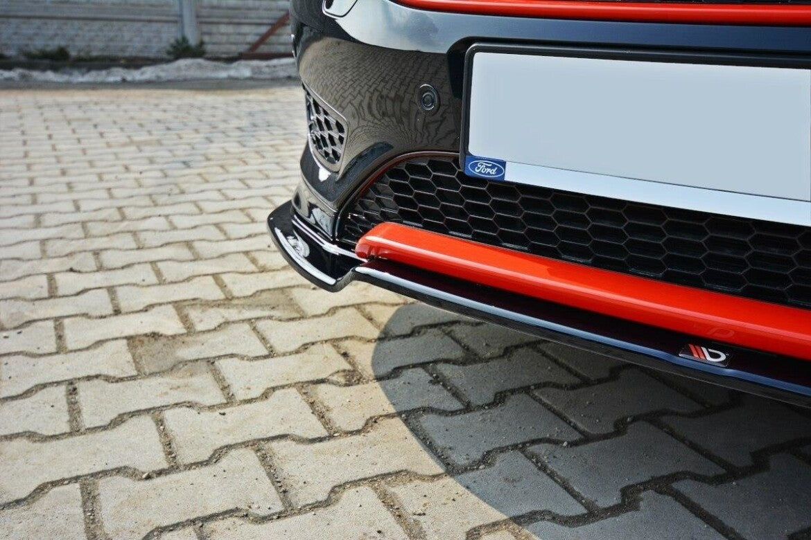 Cup Spoilerlippe Front Ansatz V.2 für Ford Focus ST-Line Mk3 FL   Maxton Design