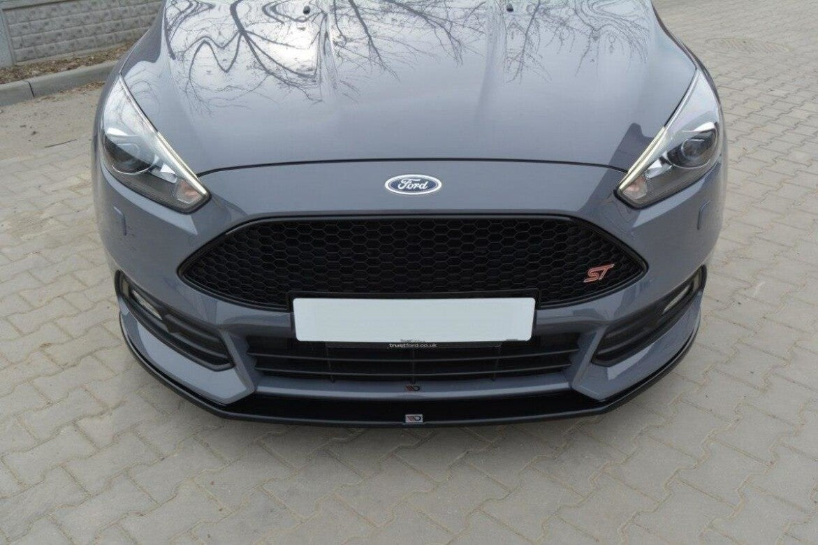 Cup Spoilerlippe Front Ansatz V.2 für Ford Focus ST Mk3 FL   Maxton Design
