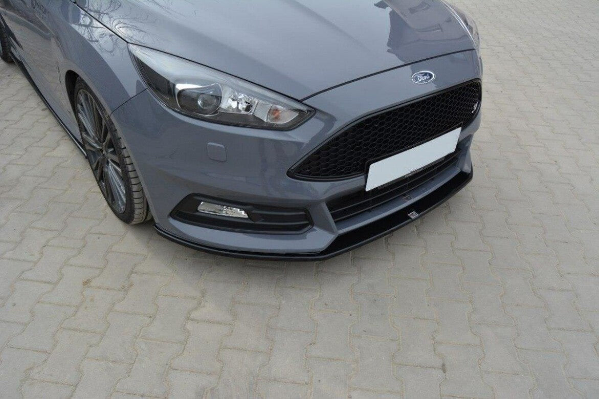 Cup Spoilerlippe Front Ansatz V.2 für Ford Focus ST Mk3 FL   Maxton Design