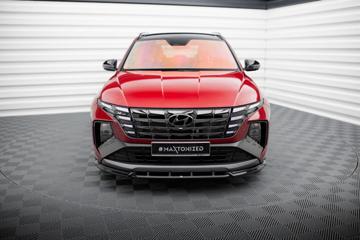 Cup Spoilerlippe Front Ansatz V.2 für Hyundai Tucson N-Line   Maxton Design