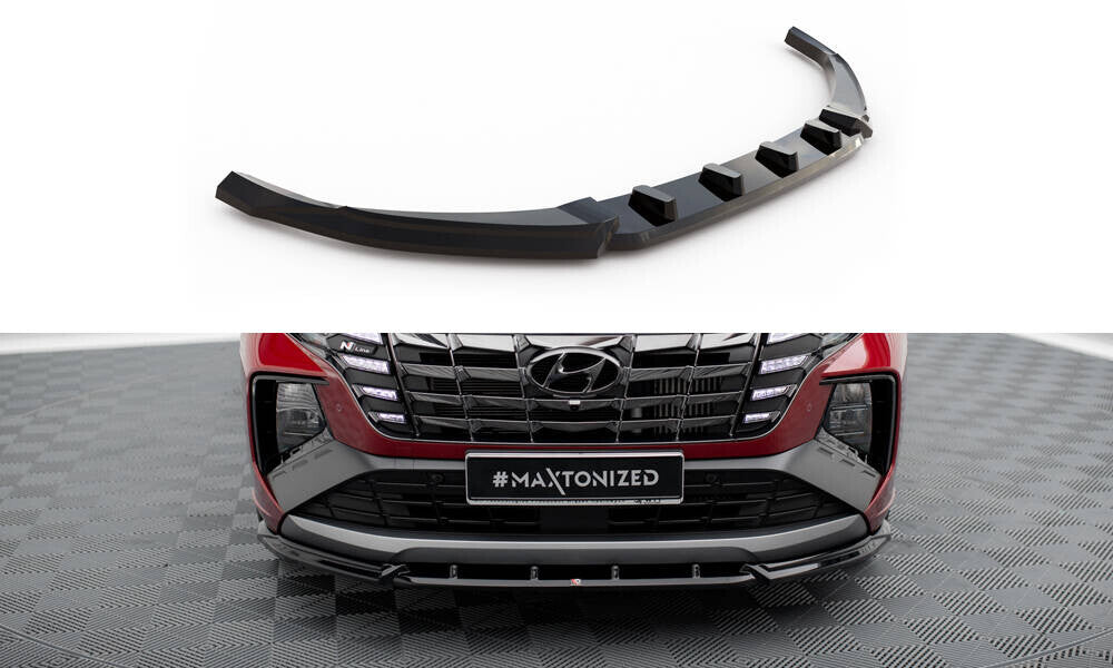 Cup Spoilerlippe Front Ansatz V.2 für Hyundai Tucson N-Line   Maxton Design