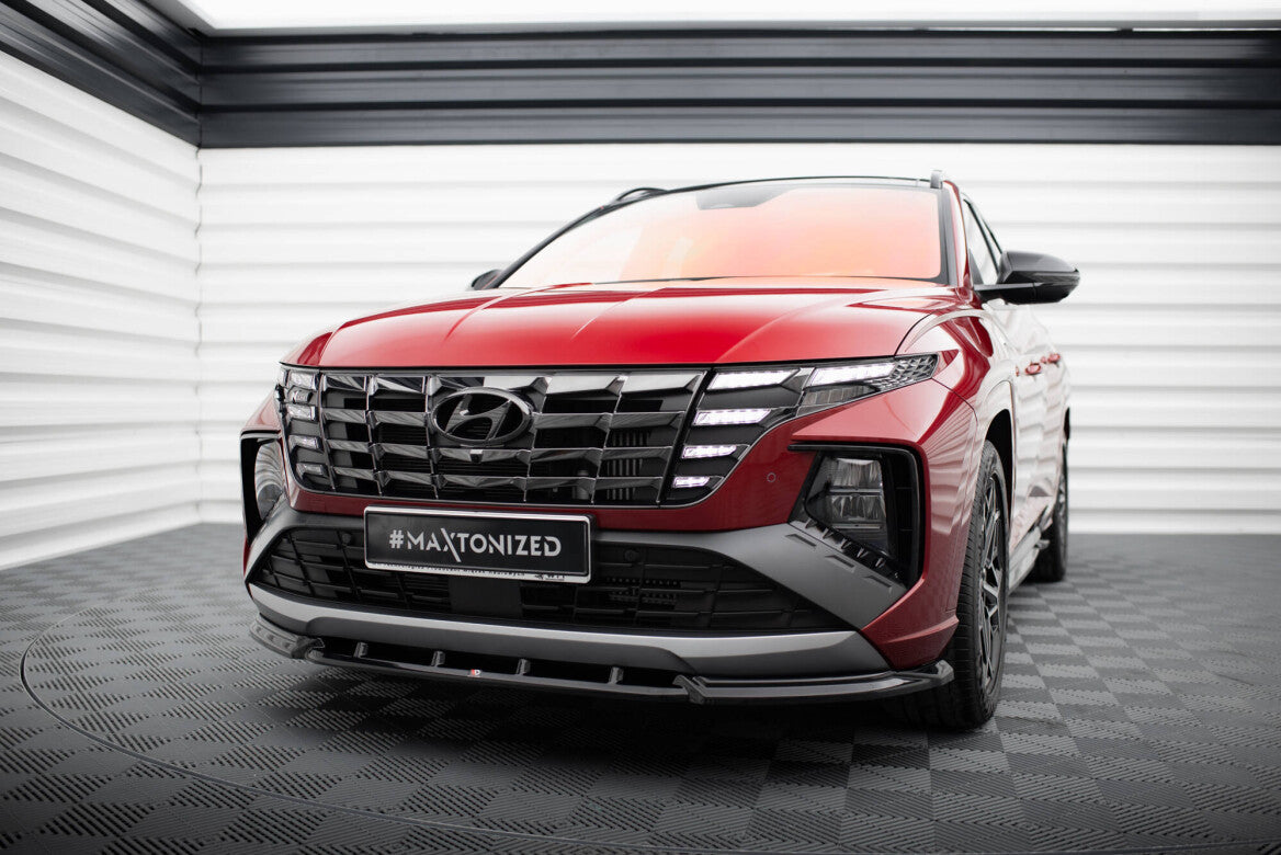 Cup Spoilerlippe Front Ansatz V.2 für Hyundai Tucson N-Line   Maxton Design