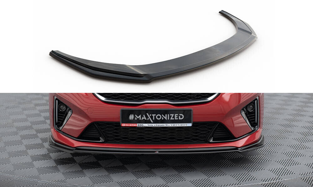 Cup Spoilerlippe Front Ansatz V.2 für Kia ProCeed GT   Maxton Design