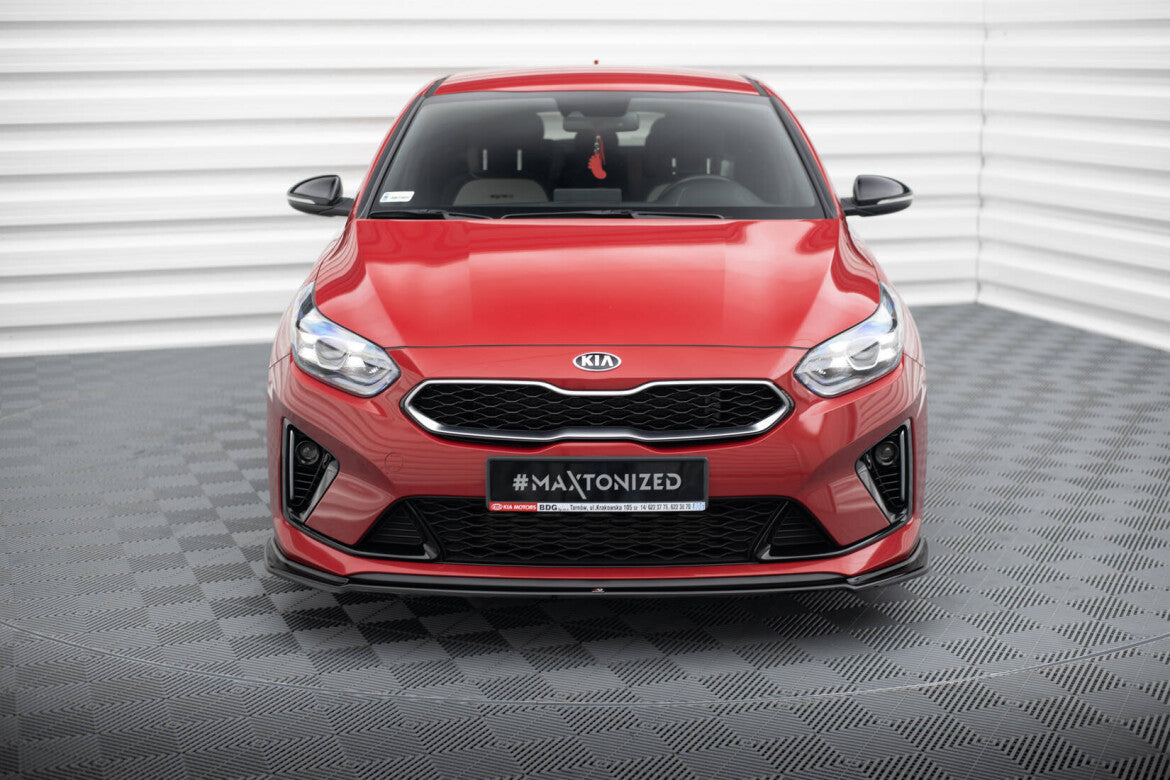 Cup Spoilerlippe Front Ansatz V.2 für Kia ProCeed GT   Maxton Design