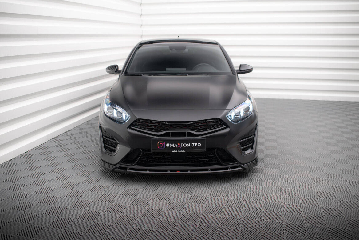 Cup Spoilerlippe Front Ansatz V.2 für Kia Proceed GT Facelift   Maxton Design