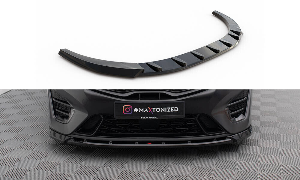 Cup Spoilerlippe Front Ansatz V.2 für Kia Proceed GT Facelift   Maxton Design
