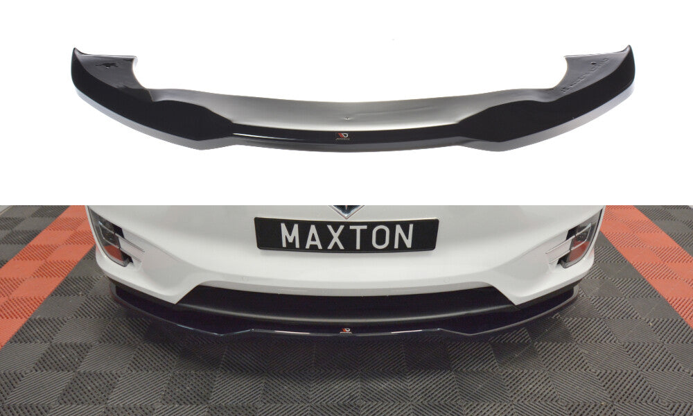Cup Spoilerlippe Front Ansatz V.2 für TESLA MODEL X   Maxton Design