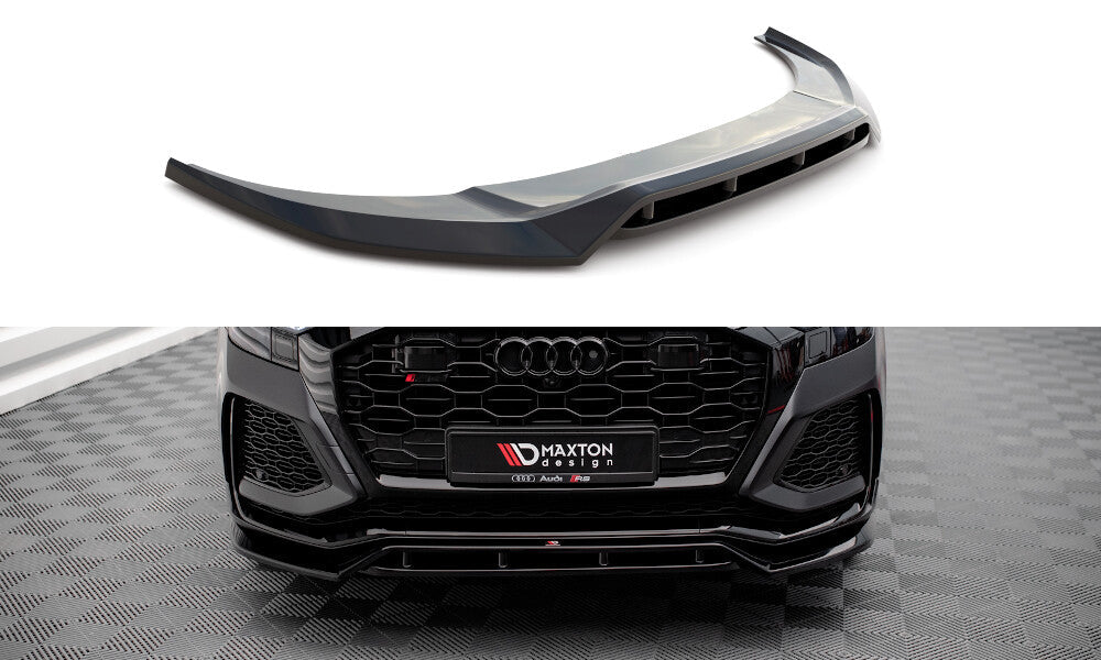 Cup Spoilerlippe Front Ansatz V.3 für Audi RSQ8   Maxton Design