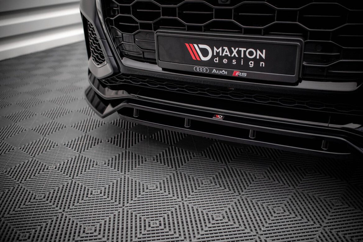 Cup Spoilerlippe Front Ansatz V.3 für Audi RSQ8   Maxton Design