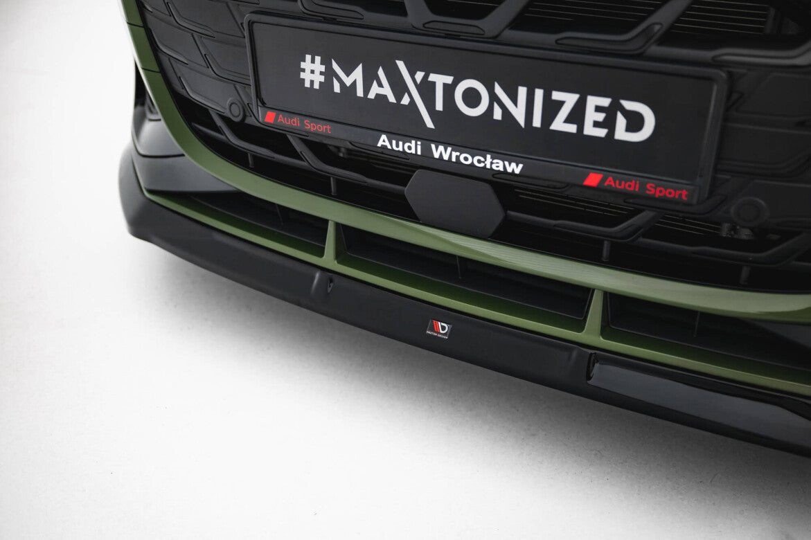 Cup Spoilerlippe Front Ansatz V.3 für Audi S3 / A3 S-line 8Y Facelift   Maxton Design