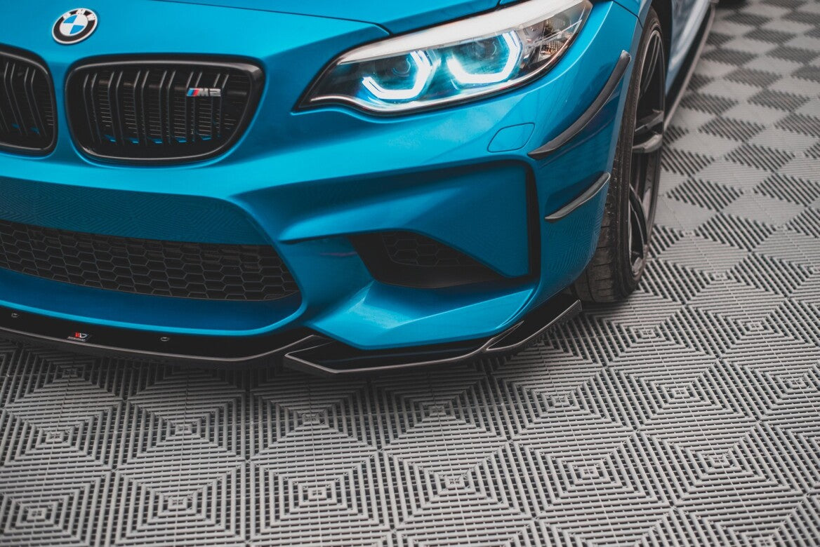 Cup Spoilerlippe Front Ansatz V.3 für BMW M2 F87   Maxton Design