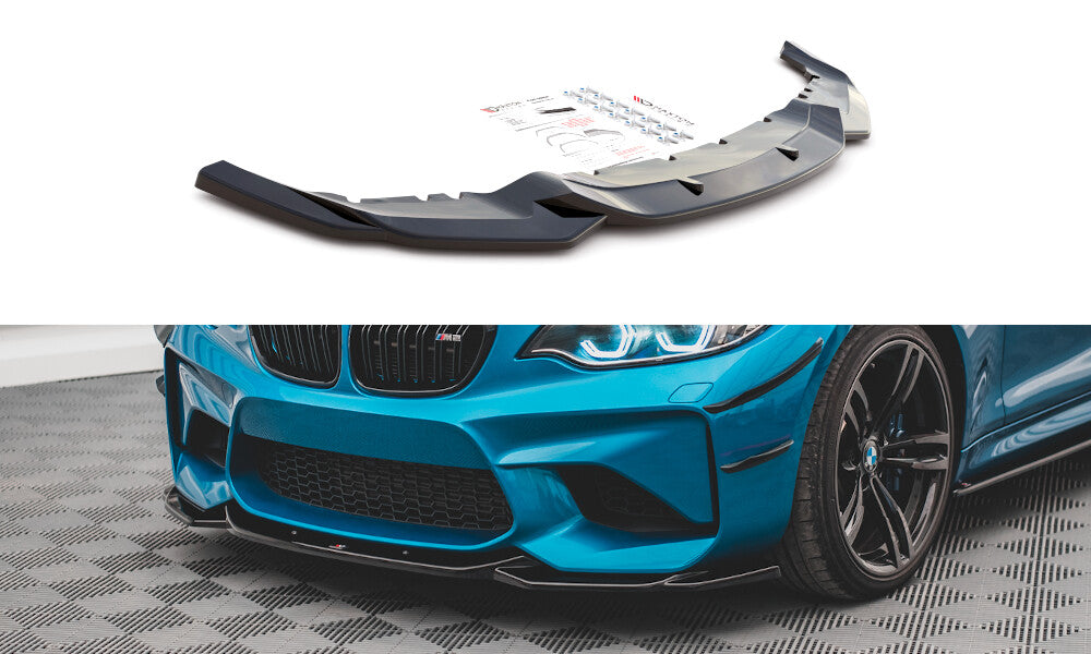 Cup Spoilerlippe Front Ansatz V.3 für BMW M2 F87   Maxton Design
