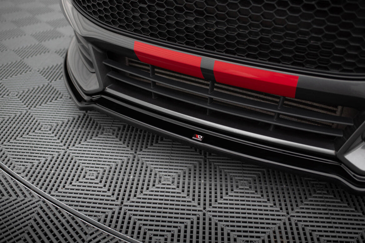 Cup Spoilerlippe Front Ansatz V.3 für Ford Focus ST Mk3 FL   Maxton Design