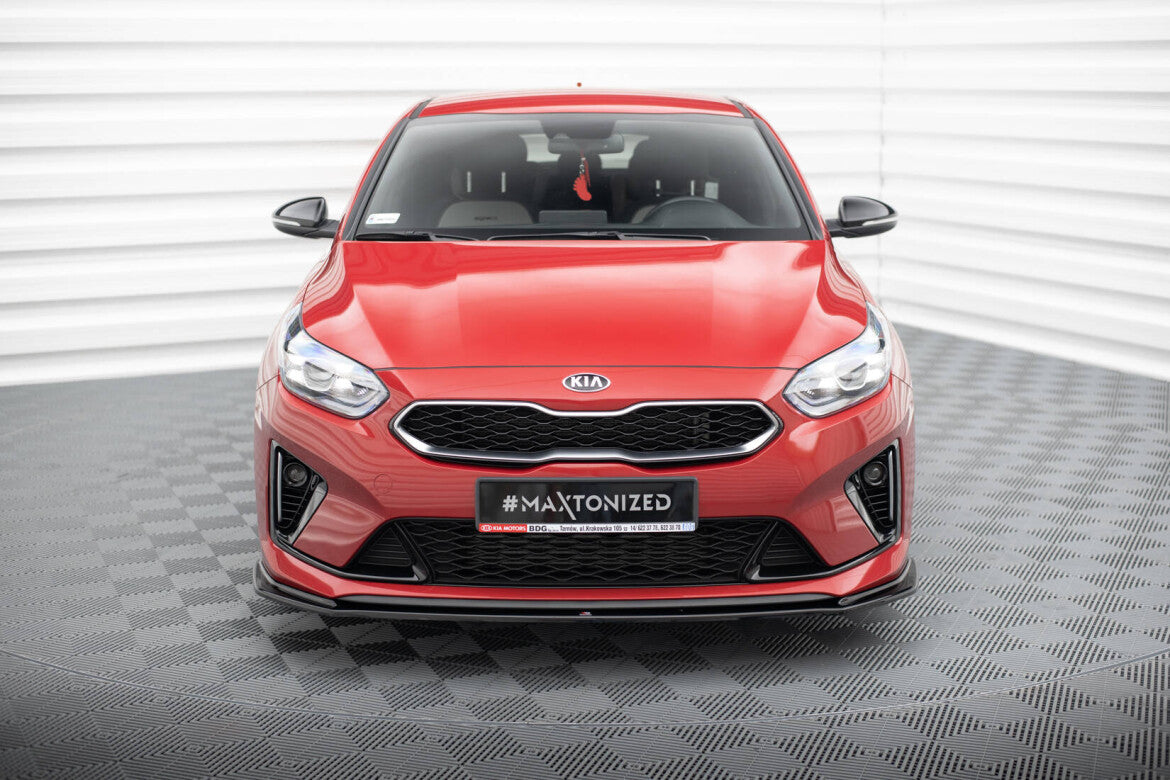 Cup Spoilerlippe Front Ansatz V.3 für Kia ProCeed GT   Maxton Design