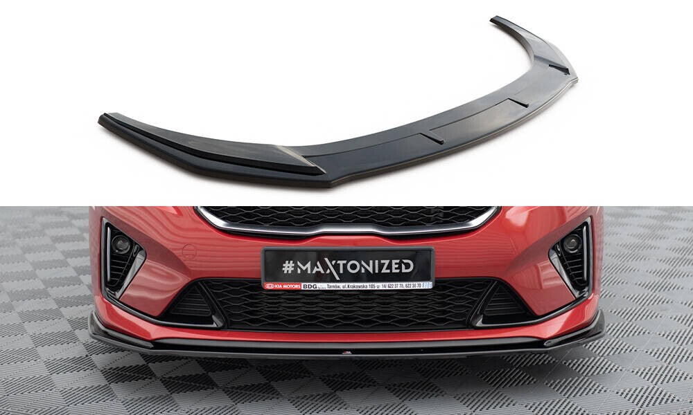 Cup Spoilerlippe Front Ansatz V.3 für Kia ProCeed GT   Maxton Design