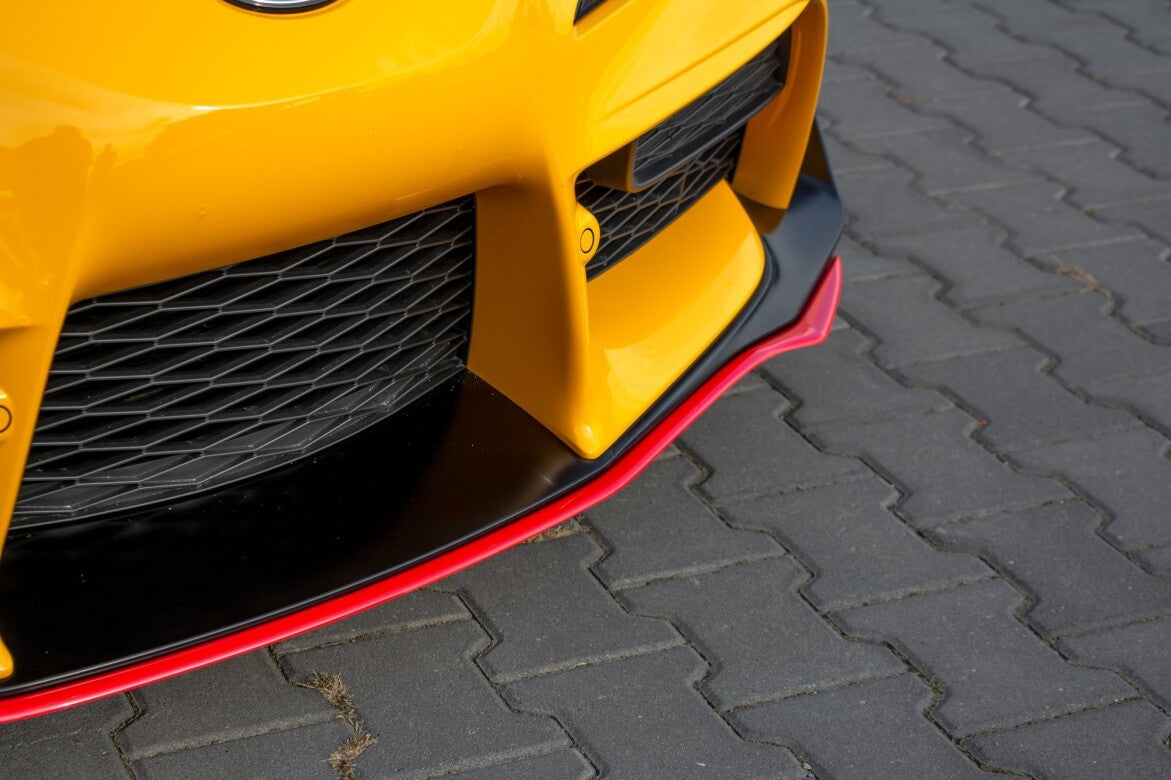 Cup Spoilerlippe Front Ansatz V.3 für Toyota Supra Mk5   Maxton Design