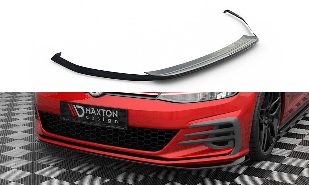 Cup Spoilerlippe Front Ansatz V.4 für Volkswagen Golf GTI Mk7 Facelift   Maxton Design