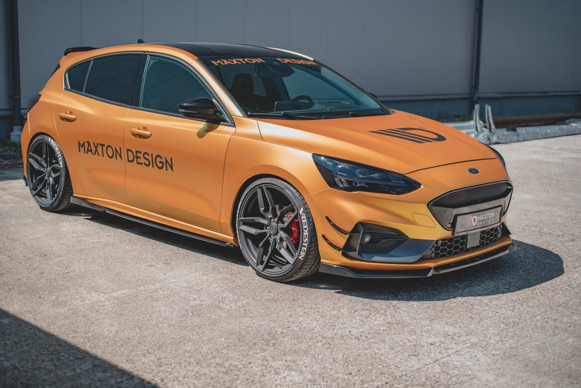 Cup Spoilerlippe Front Ansatz V.7 für Ford Focus ST / ST-Line Mk4   Maxton Design