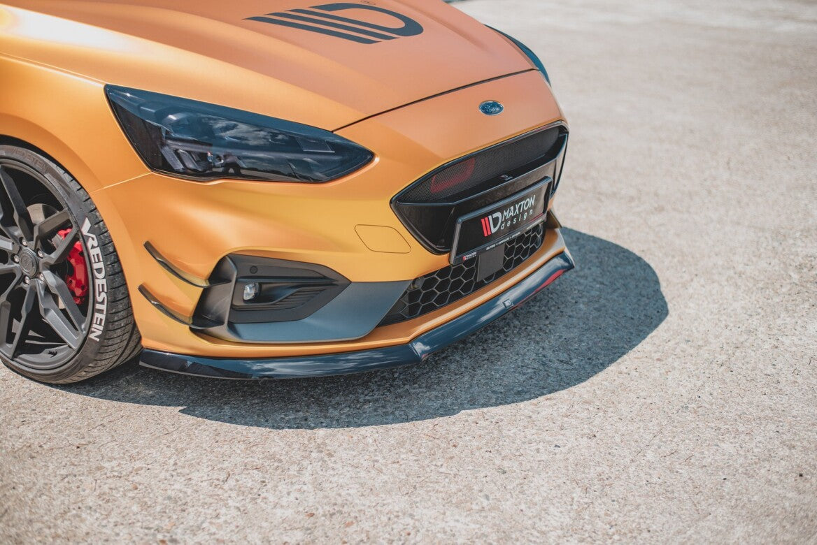 Cup Spoilerlippe Front Ansatz V.8 für Ford Focus ST / ST-Line Mk4   Maxton Design