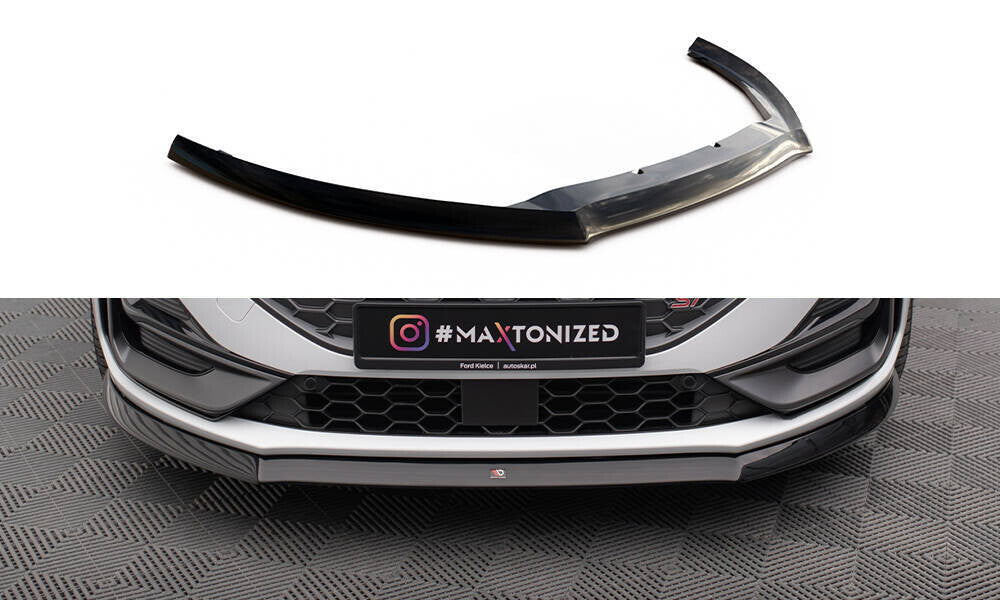 Cup Spoilerlippe Front Ansatz V.8 für Ford Focus ST / ST-Line Mk4   Maxton Design