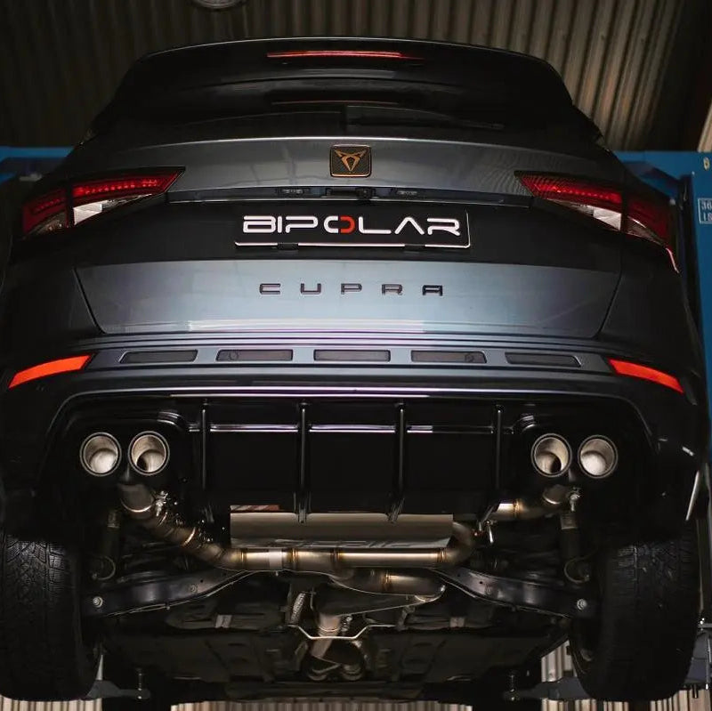 Grail Abgasanlage passend für Cupra Ateca – Klappenanlage 3.5 Zoll   Grail