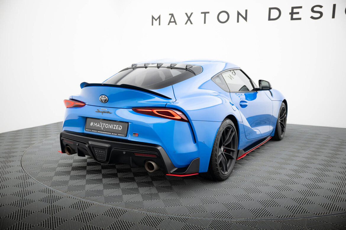 Heck Flaps V.2 Schwarz Hochglanz passend für Toyota Supra Mk5
