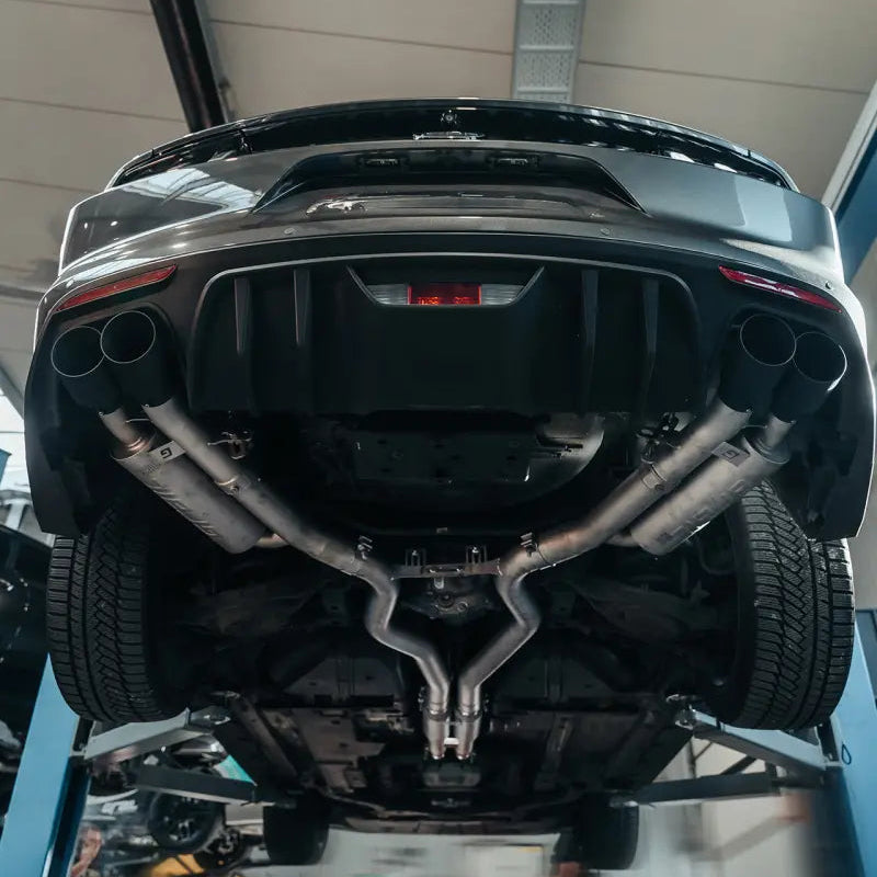 Grail Abgasanlage passend für Ford Mustang 5.0 GT V8 Gen. 6 S550 FL (2018-2024) EU-Model – Klappenanlage   Grail