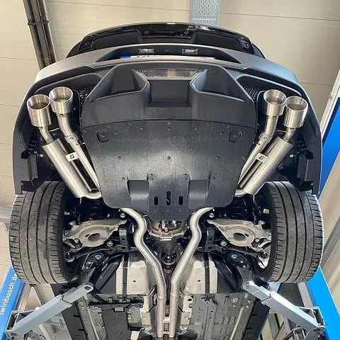 Grail Abgasanlage passend für Ford Mustang 5.0 MACH1 V8 Gen. 6 S550 FL Coupe (2018-2024) EU-Model – Klappenanlage   Grail